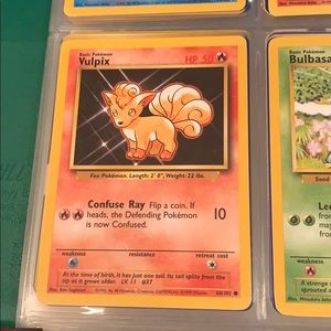 Vulpix 1999 Pokémon card